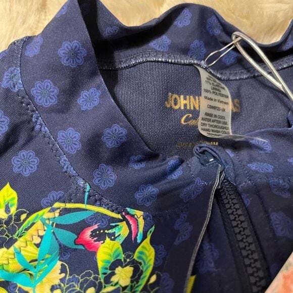 Johnny Was OCEAN DREAMER SURF SHIRT ONE PIECE 2X long sleeve - Picture 9 of 11